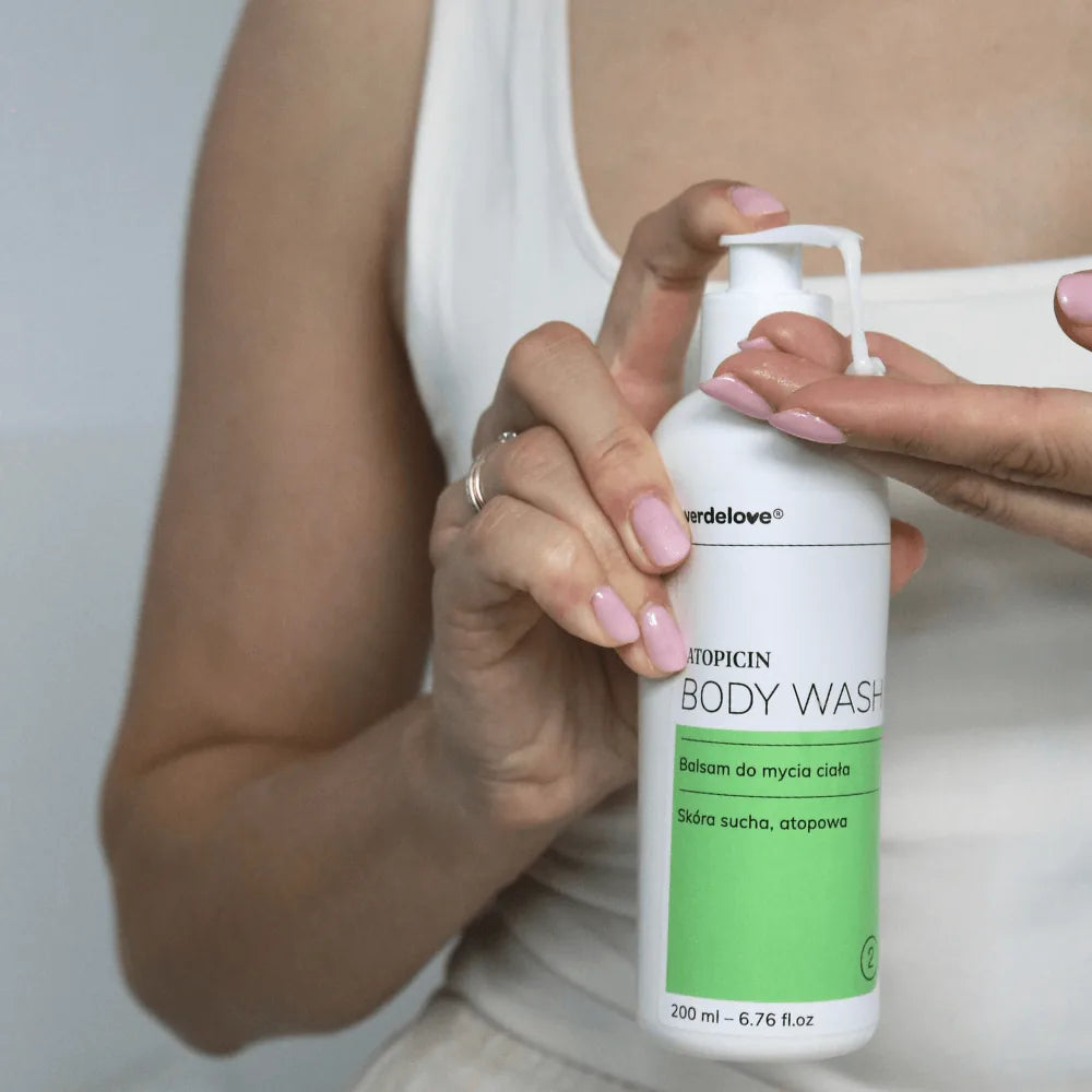 Balsam do mycia skóry atopowej Atopicin - 200 ml w pielęgnacji suchej i atopowej skóry