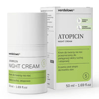 Krem na noc Atopicin Verdelove 50 ml z opakowaniem